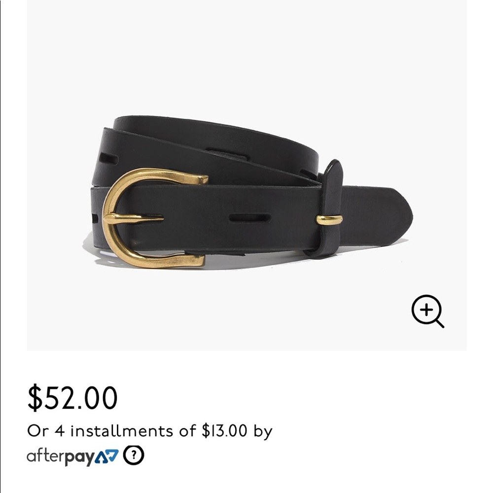 madewell backcountry belt XXS (size 23-25)